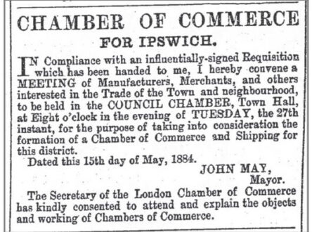 A black and white cutting from an old newspaper.