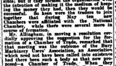 A black and white newspaper cutting.