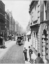 Antique photograph of London: Bond Street